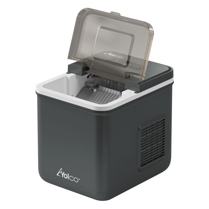 Kostkarka do lodu Yolco ICM1 Carbon, 12/24V DC i AC, 10 kg lodu na dobę - ujęcie 10