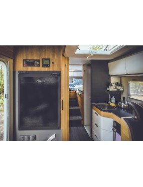 Lodówka kompresorowa dwustrefowa Yolco KL65N 59 l 12/24V czarna