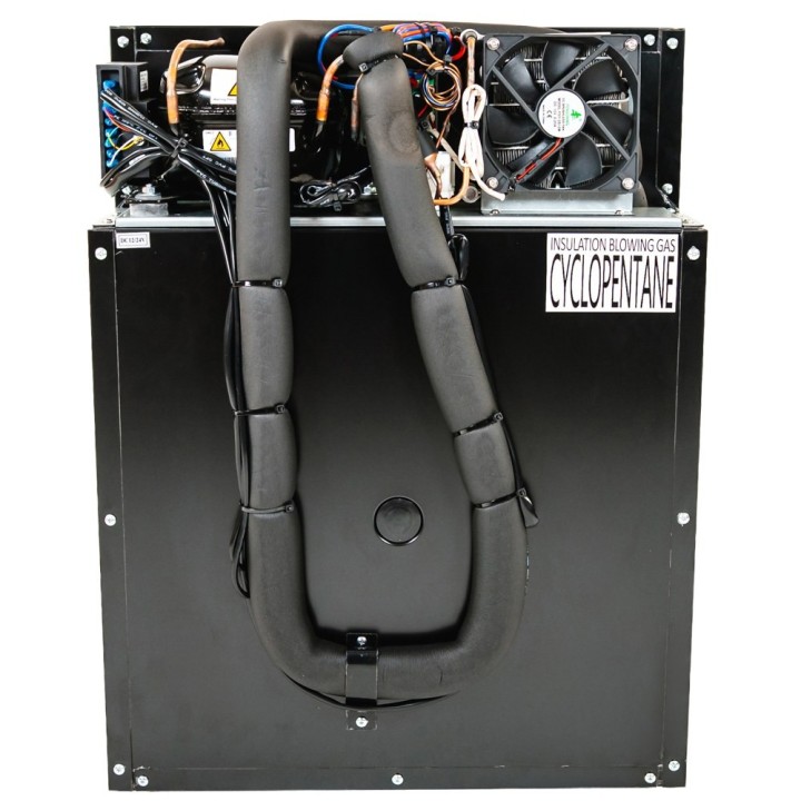 Lodówka kompresorowa do zabudowy Yolco RL75M Black 72 l 12/24V - ujęcie 4