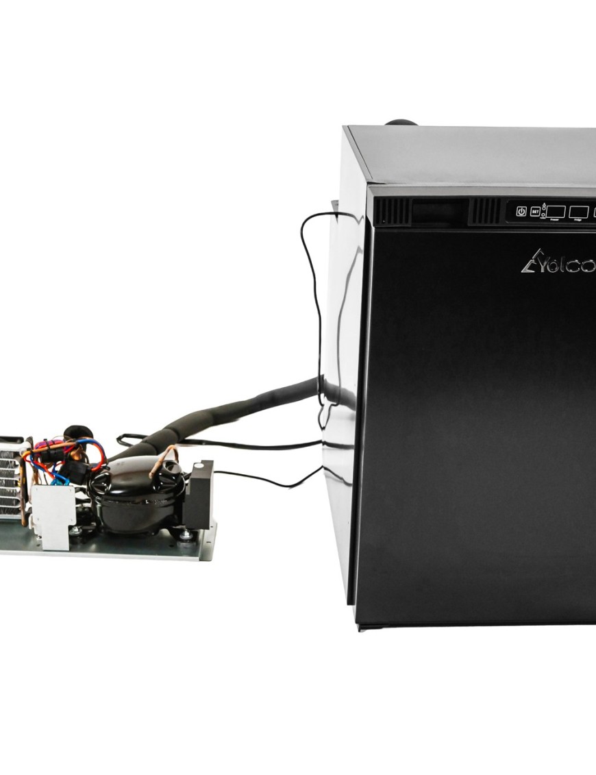 Lodówka kompresorowa do zabudowy Yolco RL75M Black 72 l 12/24V