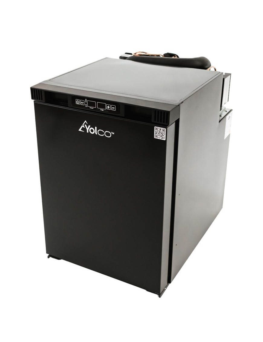 Lodówka kompresorowa do zabudowy Yolco RL50M Black 42,6 l 12/24V