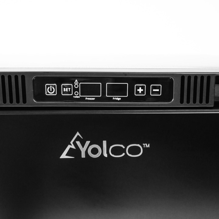 Lodówka kompresorowa do zabudowy Yolco RL75M Black 72 l 12/24V - ujęcie 10