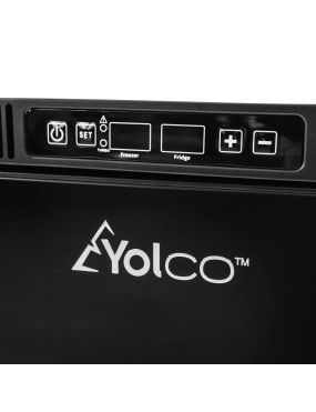 Lodówka kompresorowa do zabudowy Yolco RL75M Black 72 l 12/24V