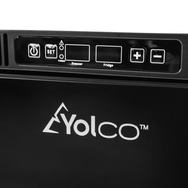 Lodówka kompresorowa do zabudowy Yolco RL75M Black 72 l 12/24V - ujęcie 11
