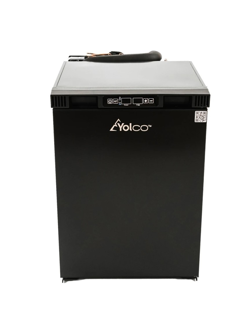 Lodówka kompresorowa do zabudowy Yolco RL50M Black 42,6 l 12/24V