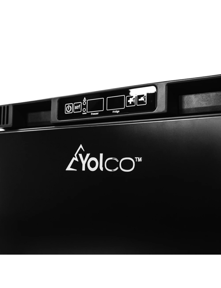 Lodówka kompresorowa do zabudowy Yolco RL50M Black 42,6 l 12/24V
