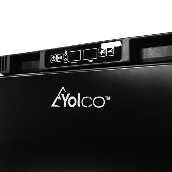 Lodówka kompresorowa do zabudowy Yolco RL50M Black 42,6 l 12/24V - ujęcie 9