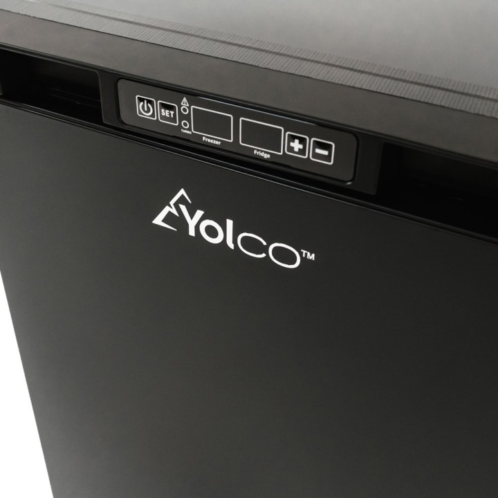 Lodówka kompresorowa do zabudowy Yolco RL50M Black 42,6 l 12/24V - ujęcie 11