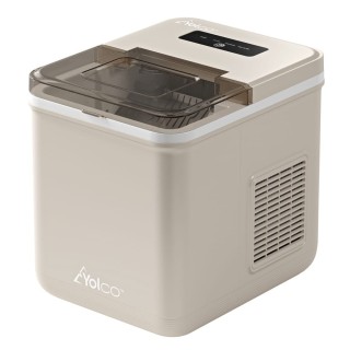 Kostkarka do lodu Yolco ICM1 Cream, 12/24V DC i AC, 10 kg lodu na dobę