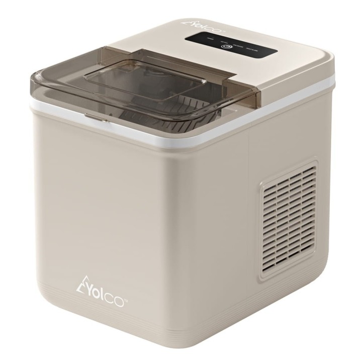 Kostkarka do lodu Yolco ICM1 Cream, 12/24V DC i AC, 10 kg lodu na dobę