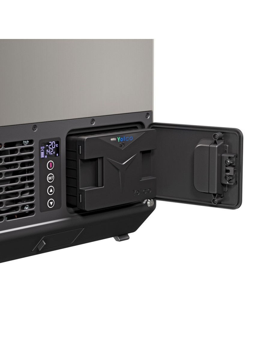 Lodówka motocyklowa kompresorowa Topcase Yolco MCX17 Silver 17 l