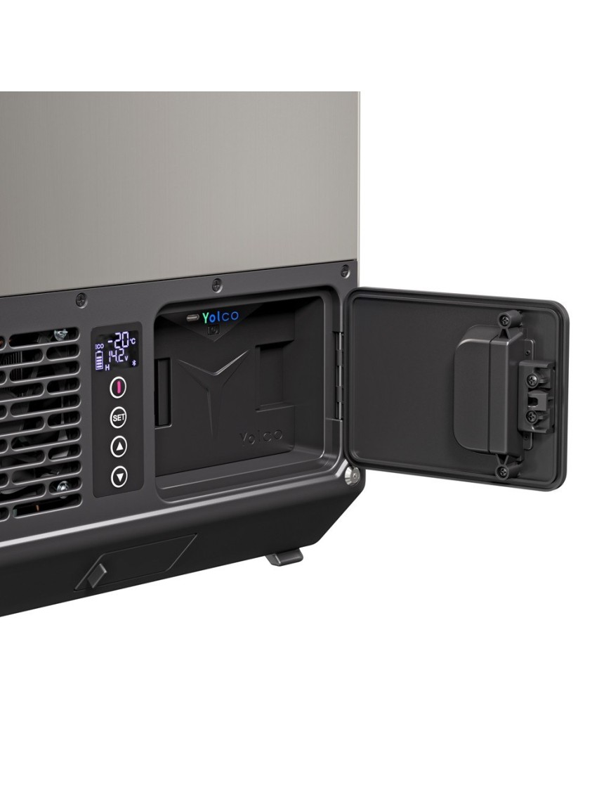 Lodówka motocyklowa kompresorowa Topcase Yolco MCX17 Silver 17 l