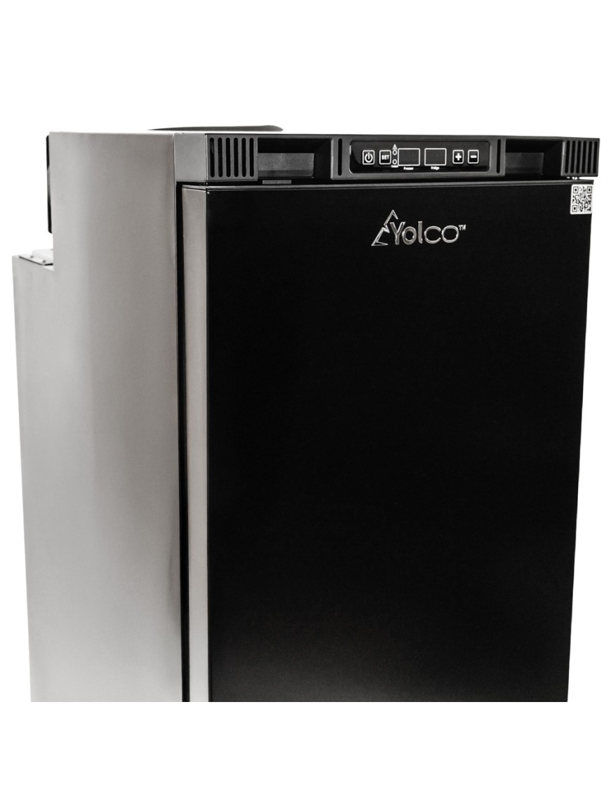 Lodówka kompresorowa do zabudowy Yolco RL130M Black 132 l 12/24V
