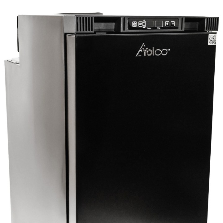 Lodówka kompresorowa do zabudowy Yolco RL130M Black 132 l 12/24V - ujęcie 5