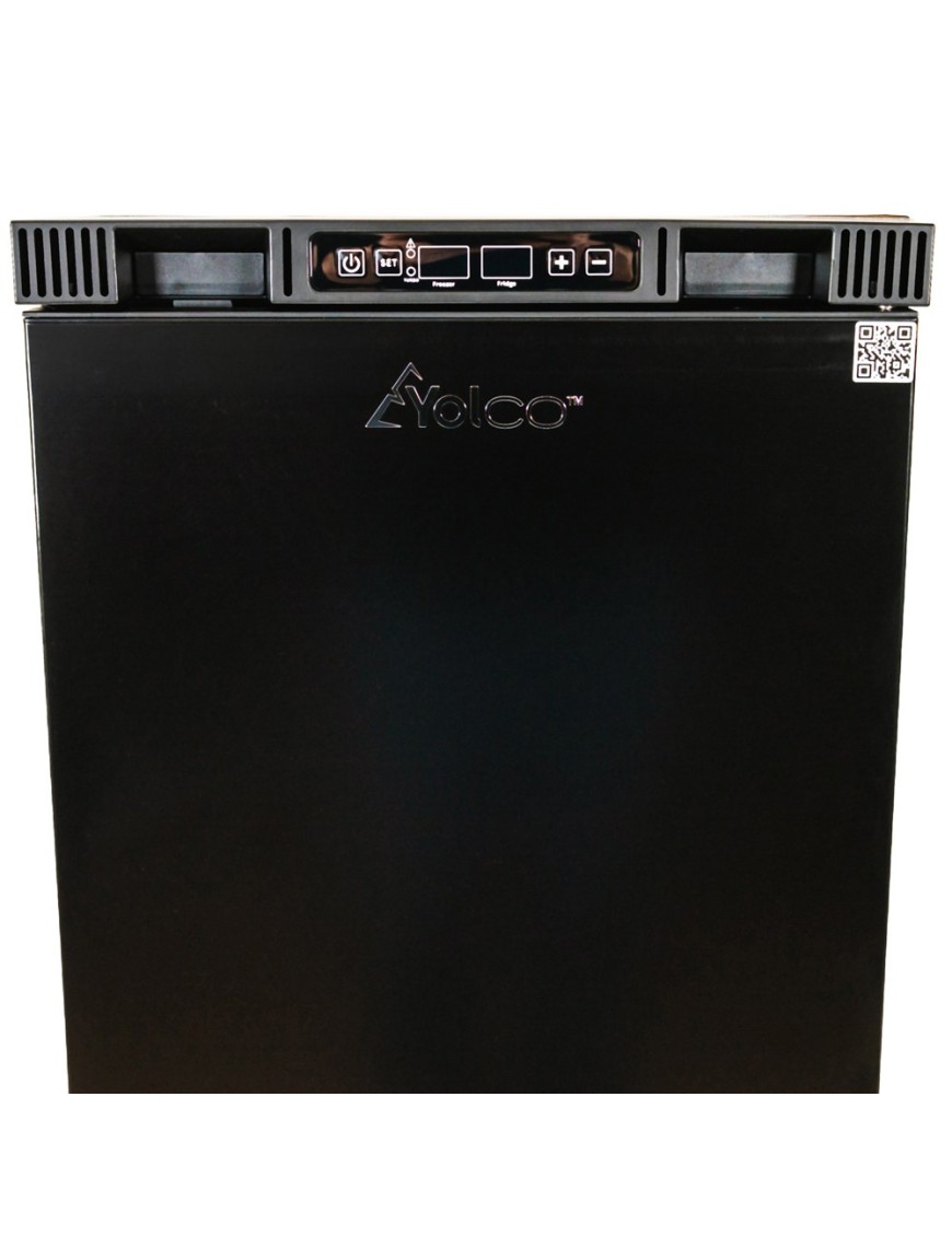 Lodówka kompresorowa do zabudowy Yolco RL130M Black 132 l 12/24V