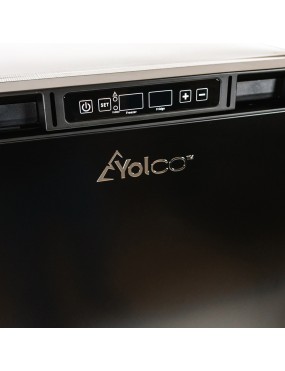 Lodówka kompresorowa do zabudowy Yolco RL130M Black 132 l 12/24V