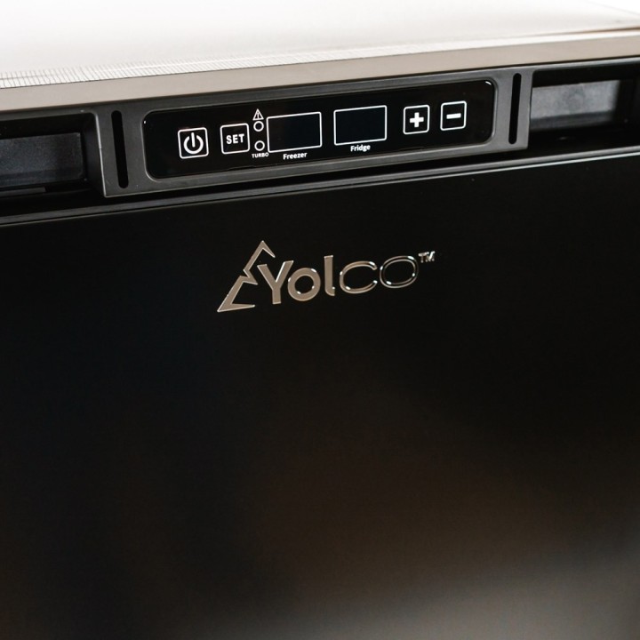 Lodówka kompresorowa do zabudowy Yolco RL130M Black 132 l 12/24V - ujęcie 7