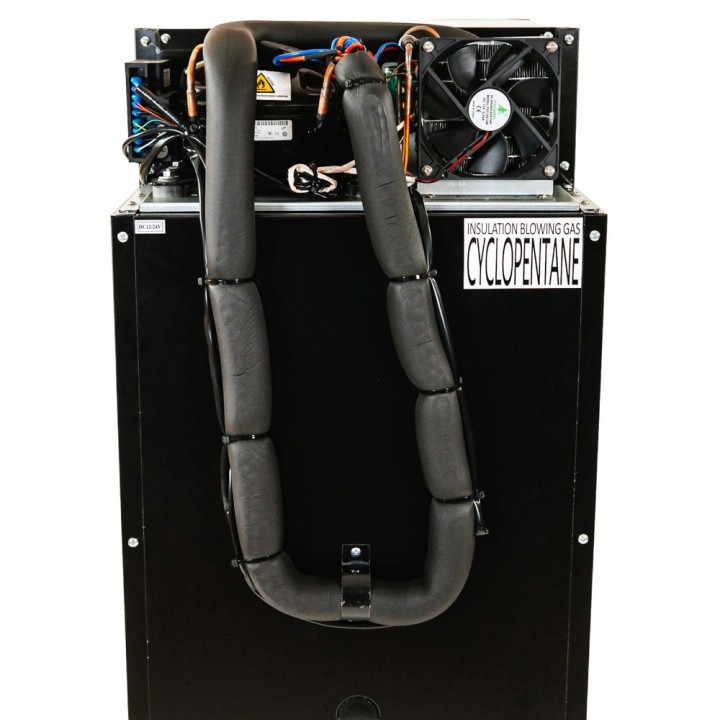 Lodówka kompresorowa do zabudowy Yolco RL130M Black 132 l 12/24V - ujęcie 9