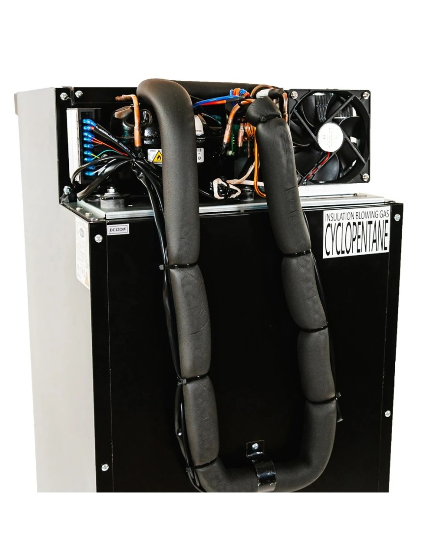 Lodówka kompresorowa do zabudowy Yolco RL130M Black 132 l 12/24V