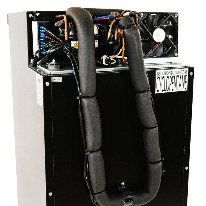 Lodówka kompresorowa do zabudowy Yolco RL130M Black 132 l 12/24V - ujęcie 10