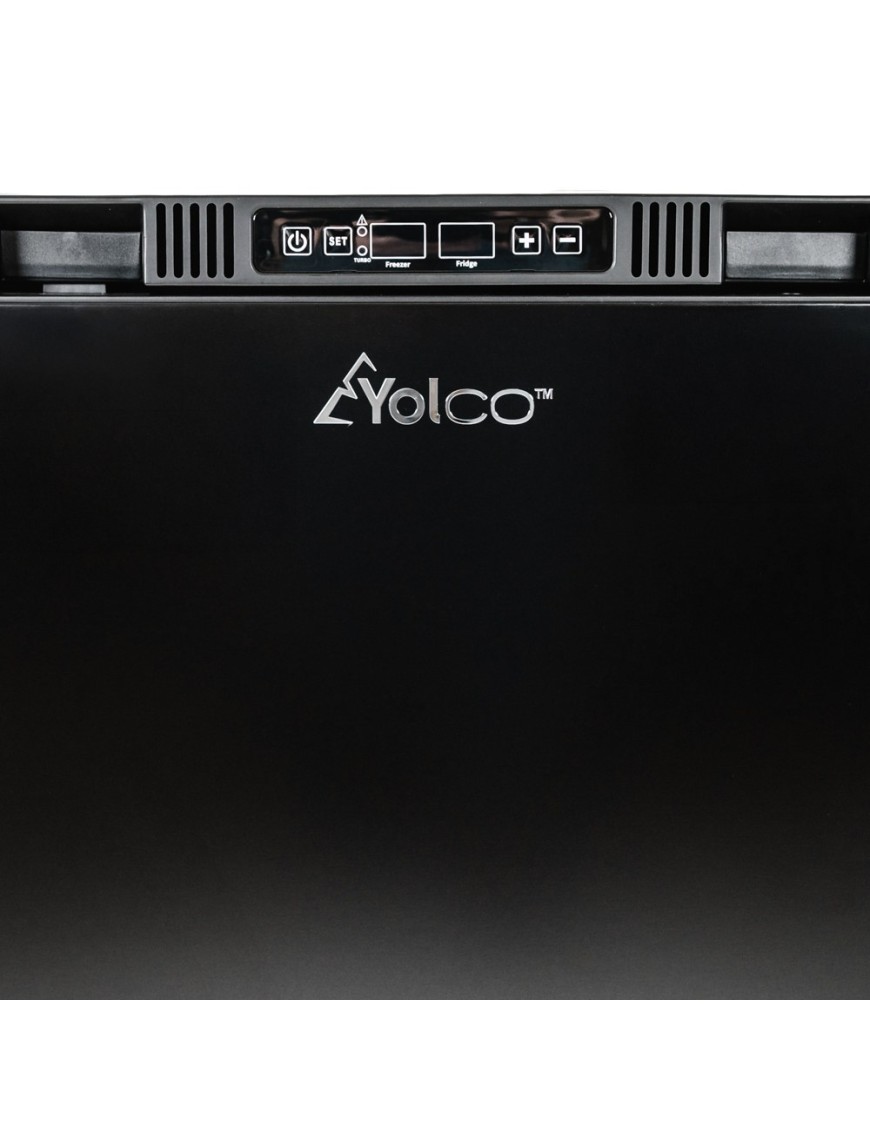Lodówka kompresorowa do zabudowy Yolco RL105M Black 104 l 12/24V