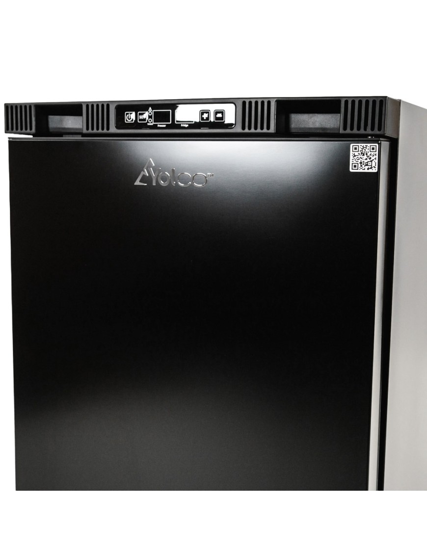 Lodówka kompresorowa do zabudowy Yolco RL105M Black 104 l 12/24V