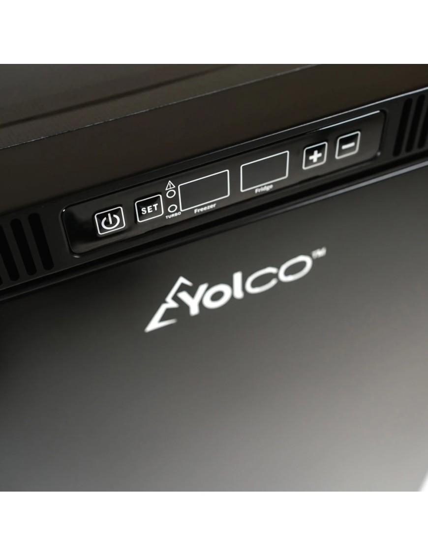 Lodówka kompresorowa do zabudowy Yolco RL105M Black 104 l 12/24V