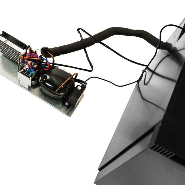 Lodówka kompresorowa do zabudowy Yolco RL105M Black 104 l 12/24V - ujęcie 15