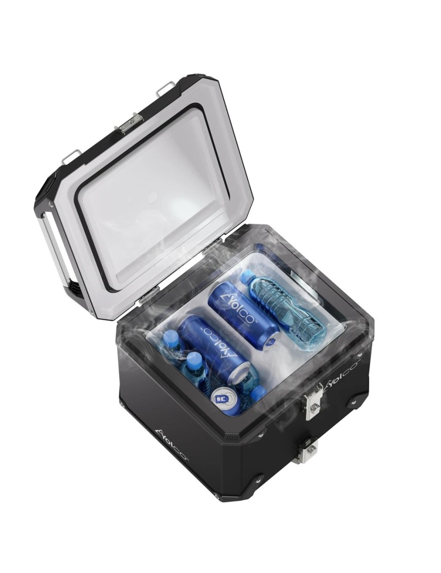 Lodówka motocyklowa kompresorowa Topcase Yolco MCX17 Black 17 l