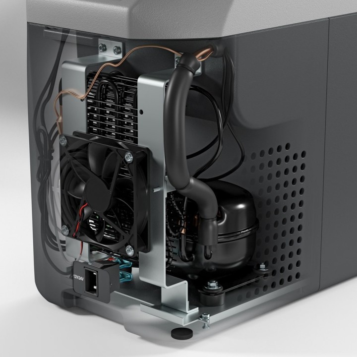 Lodówka przenośna kompresorowa Yolco ARC18 Space Grey 16 l 12/24V - ujęcie 15