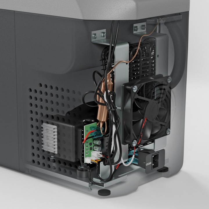 Lodówka przenośna kompresorowa Yolco ARC18 Space Grey 16 l 12/24V - ujęcie 18