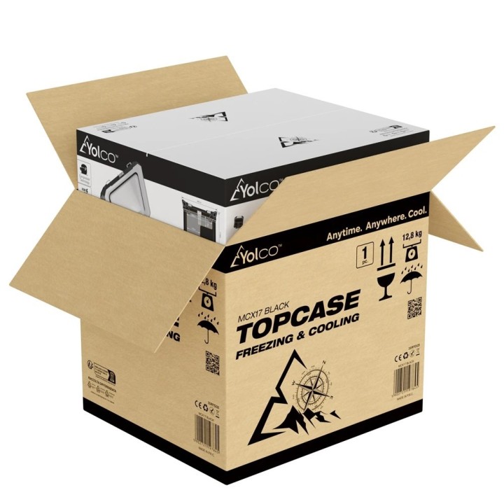 Lodówka motocyklowa kompresorowa Topcase Yolco MCX17 Black 17 l - ujęcie 17