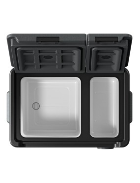 Lodówka przenośna kompresorowa dwustrefowa Yolco DX30 Space Grey 30 l