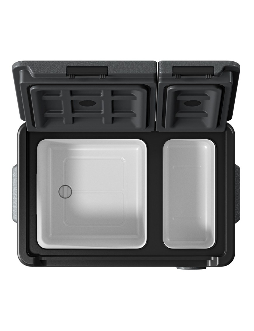 Lodówka przenośna kompresorowa dwustrefowa Yolco DX30 Space Grey 30 l