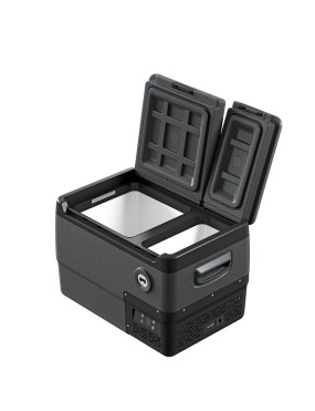 Lodówka przenośna kompresorowa dwustrefowa Yolco DX30 Space Grey 30 l