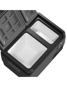Lodówka przenośna kompresorowa dwustrefowa Yolco DX30 Space Grey 30 l