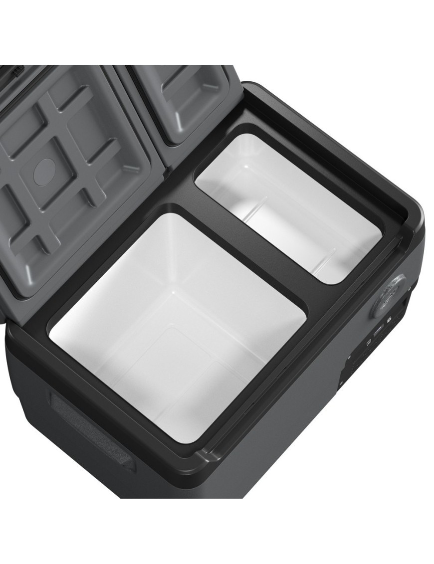 Lodówka przenośna kompresorowa dwustrefowa Yolco DX30 Space Grey 30 l