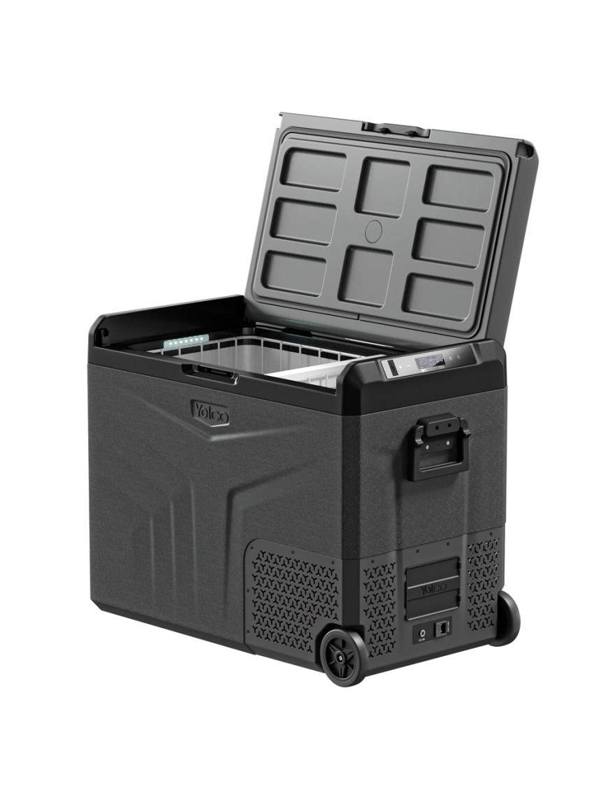 Lodówka przenośna kompresorowa Yolco TCX60 Space Grey 60 l na kółkach