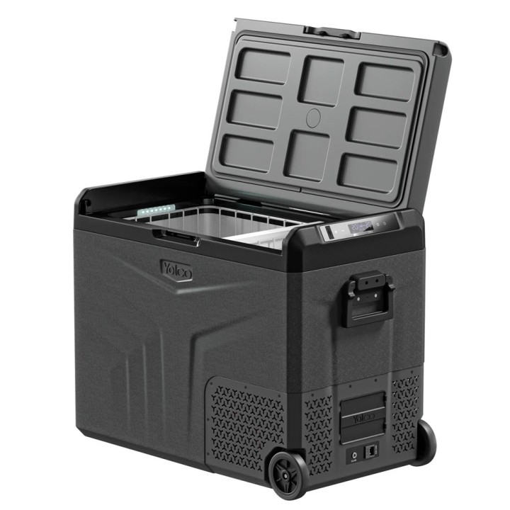 Lodówka przenośna kompresorowa Yolco TCX60 Space Grey 60 l na kółkach - ujęcie 11