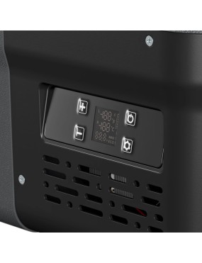 Lodówka przenośna kompresorowa dwustrefowa Yolco DX30 Space Grey 30 l