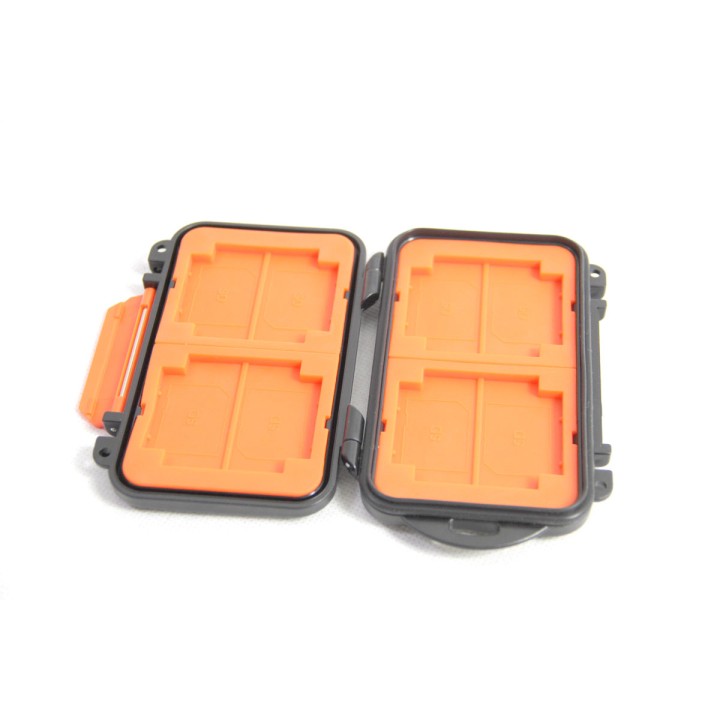 Pojemnik na 8 kart SD lub 4CF Wolfcase wodoodporna IP67