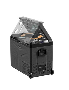 Lodówka przenośna kompresorowa Yolco TCX60 Space Grey 60 l na kółkach