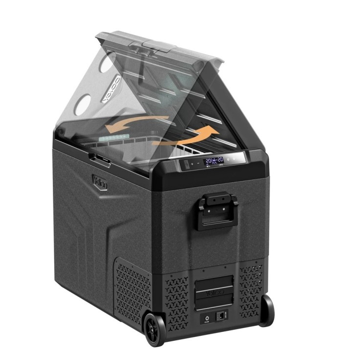 Lodówka przenośna kompresorowa Yolco TCX60 Space Grey 60 l na kółkach - ujęcie 19
