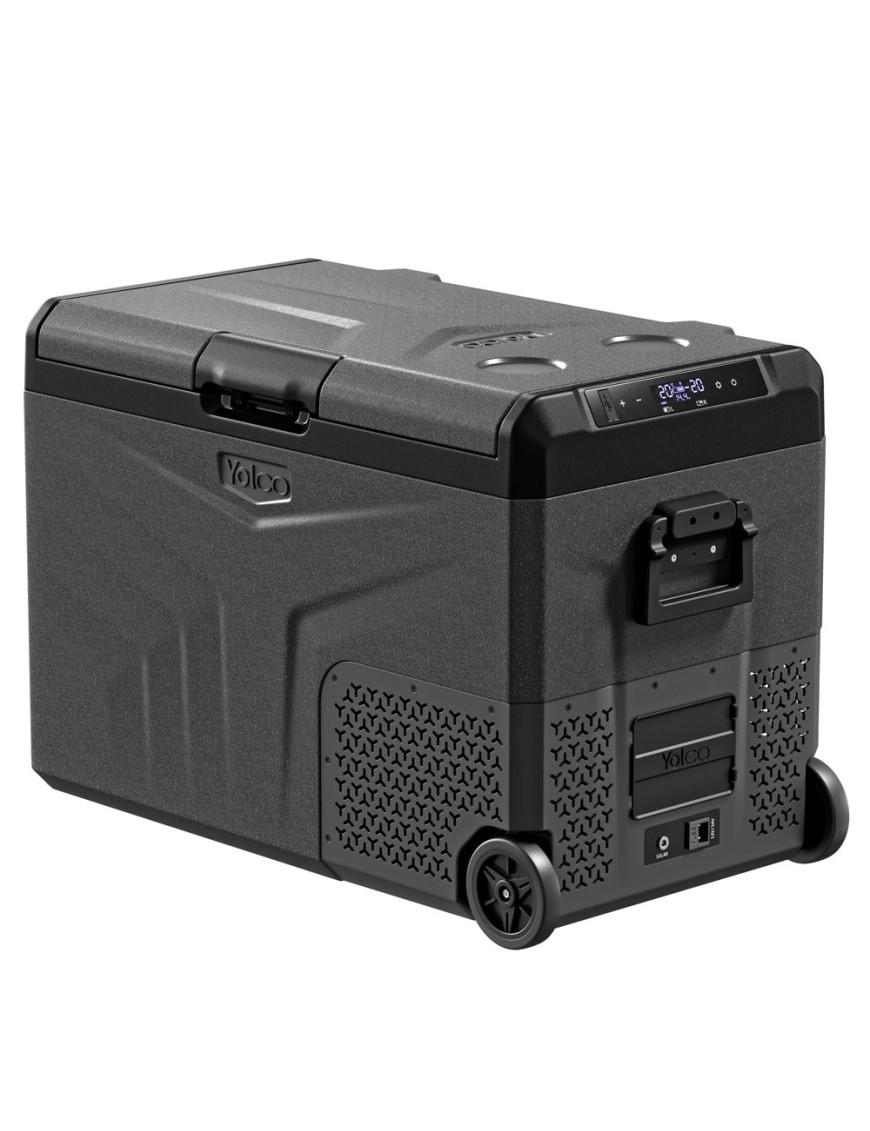 Lodówka przenośna kompresorowa Yolco TCX50 Space Grey 50 l na kółkach