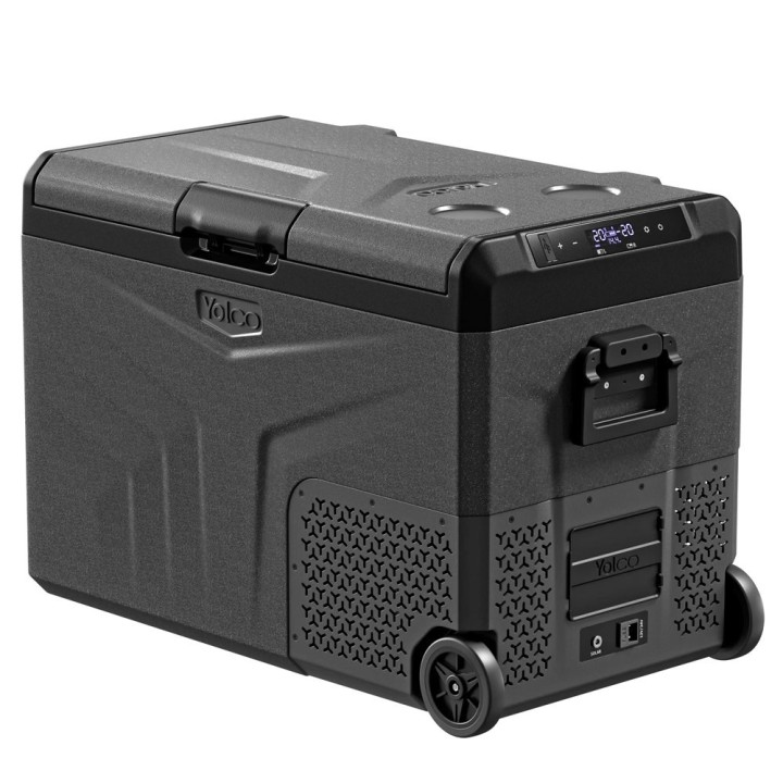 Lodówka przenośna kompresorowa Yolco TCX50 Space Grey 50 l na kółkach
