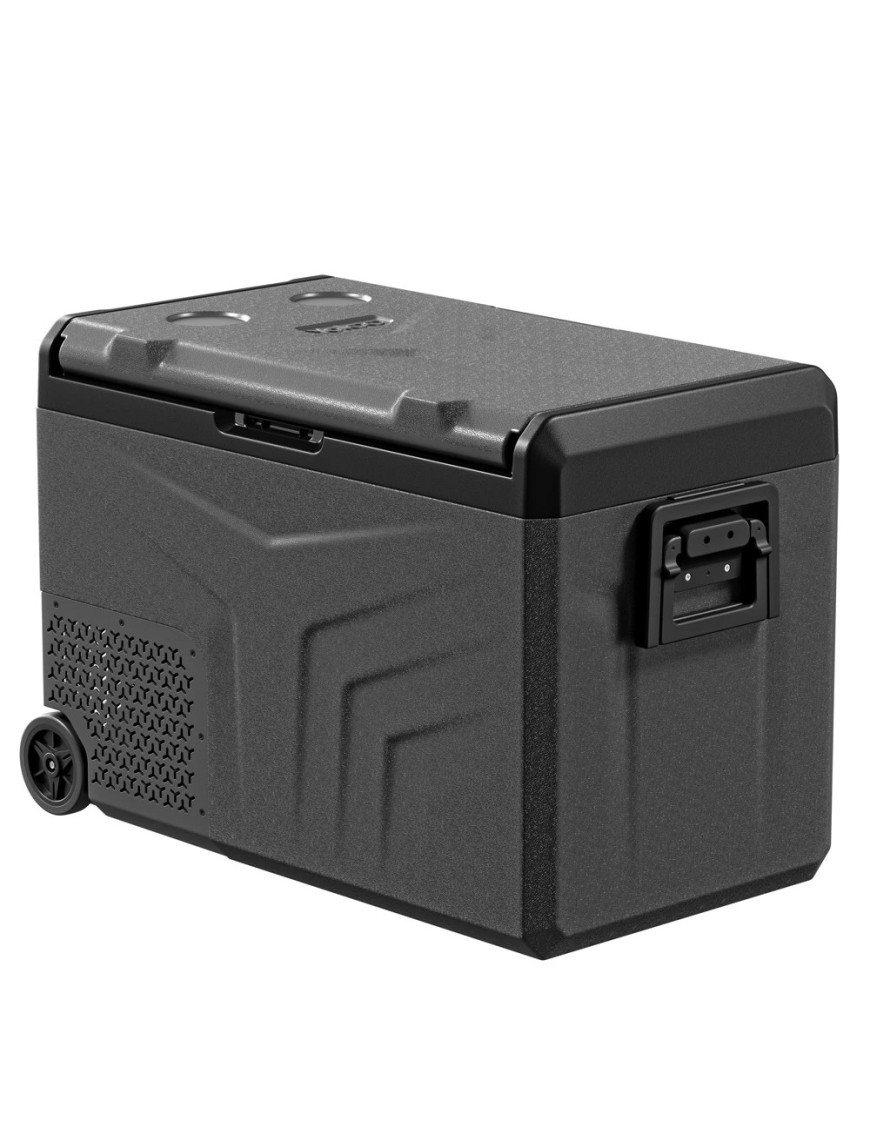 Lodówka przenośna kompresorowa Yolco TCX50 Space Grey 50 l na kółkach