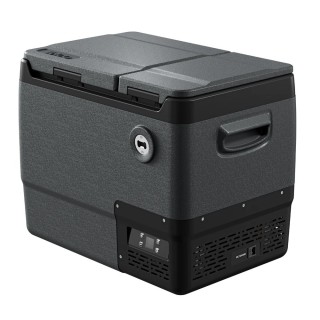Lodówka przenośna kompresorowa dwustrefowa Yolco DX40 Space Grey 39 l