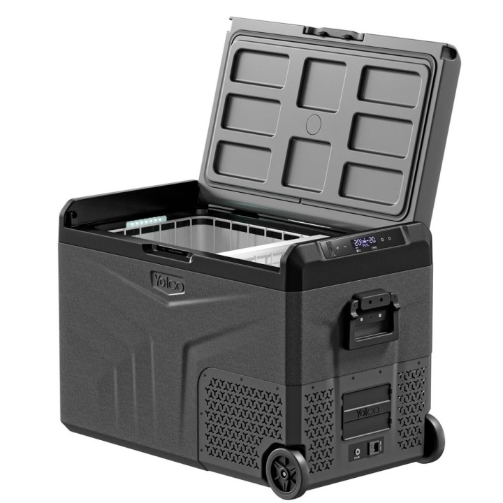 Lodówka przenośna kompresorowa Yolco TCX50 Space Grey 50 l na kółkach - ujęcie 9