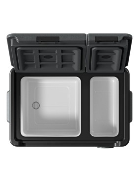 Lodówka przenośna kompresorowa dwustrefowa Yolco DX40 Space Grey 39 l