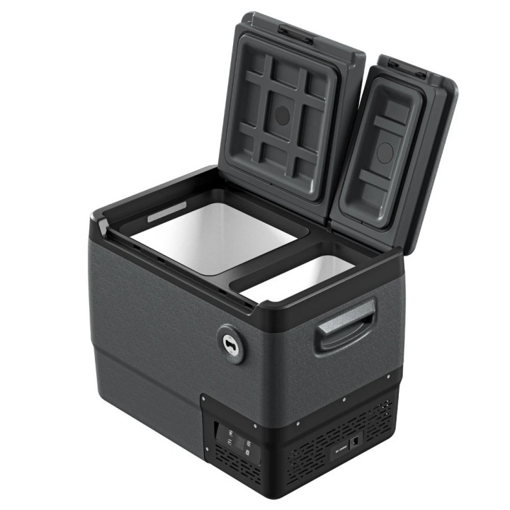 Lodówka przenośna kompresorowa dwustrefowa Yolco DX40 Space Grey 39 l - ujęcie 9